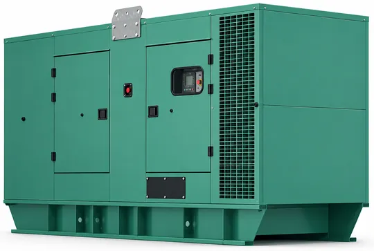 Planta eléctrica industrial insonorizada